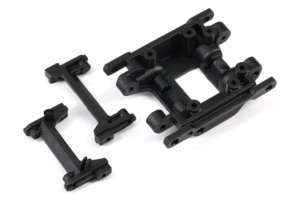 Traxxas TRX-4M Center Skidplate and Bumper Mounts - 9736