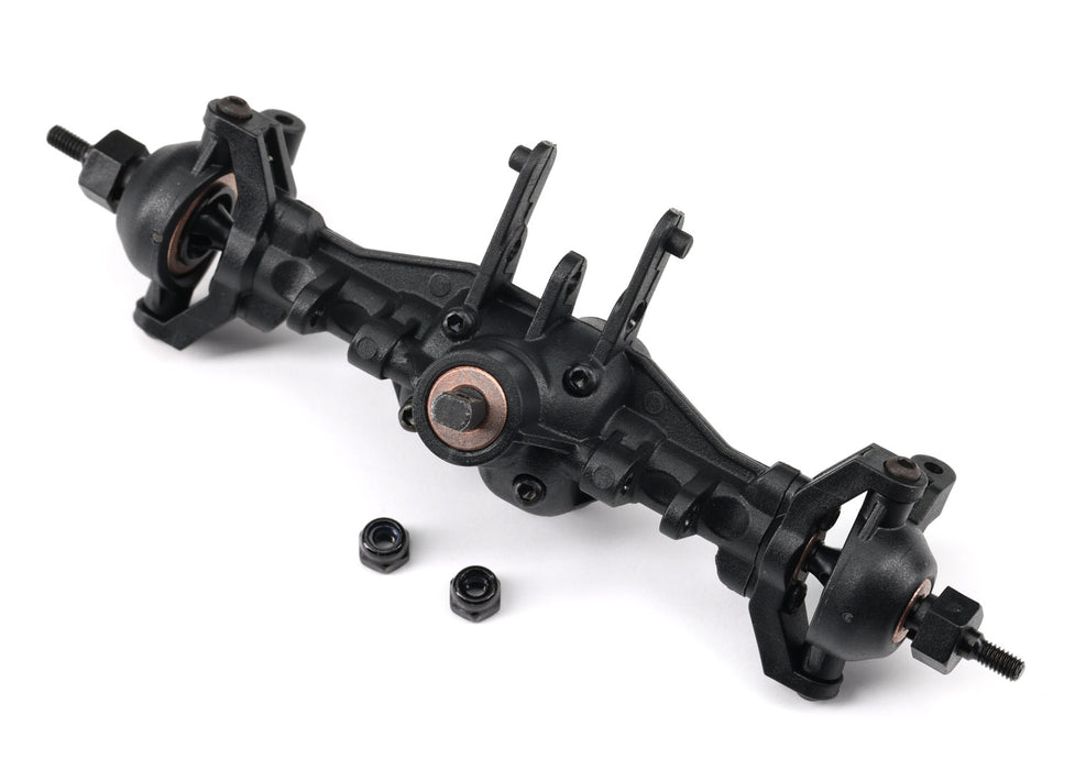 Traxxas TRX-4M Complete Stock Front Axle Assembly - 9743