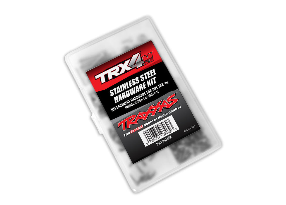 Traxxas TRX-4M Complete Stainless Steel Hardware Upgrade Kit - 9746X