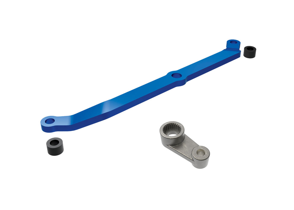 Traxxas TRX-4M Aluminum Steering Link w/ Metal Servo Horn Blue - 9748-BLUE