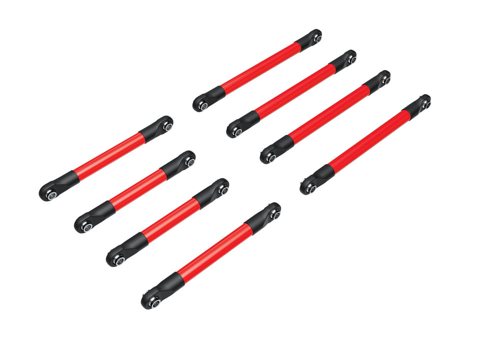 Traxxas TRX-4M Aluminum Suspension Link Set Anodized Red - 9749-RED
