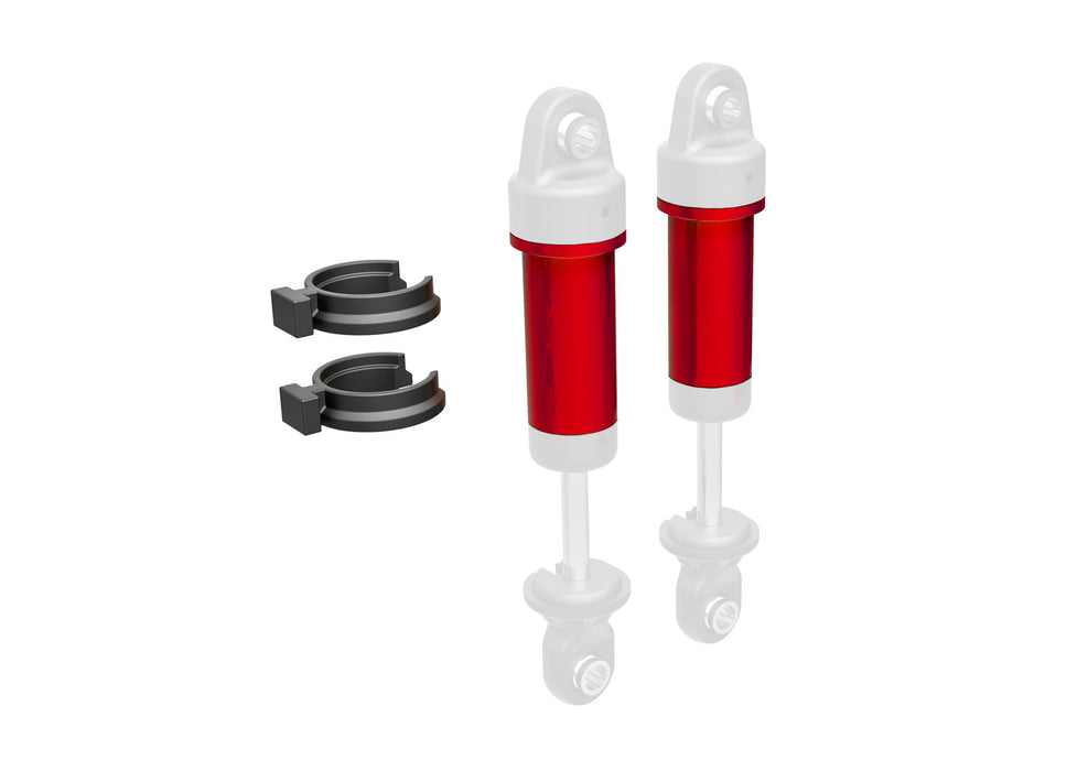 Traxxas TRX-4M Aluminum GTM Shock Bodies Red (Pair) - 9763-RED