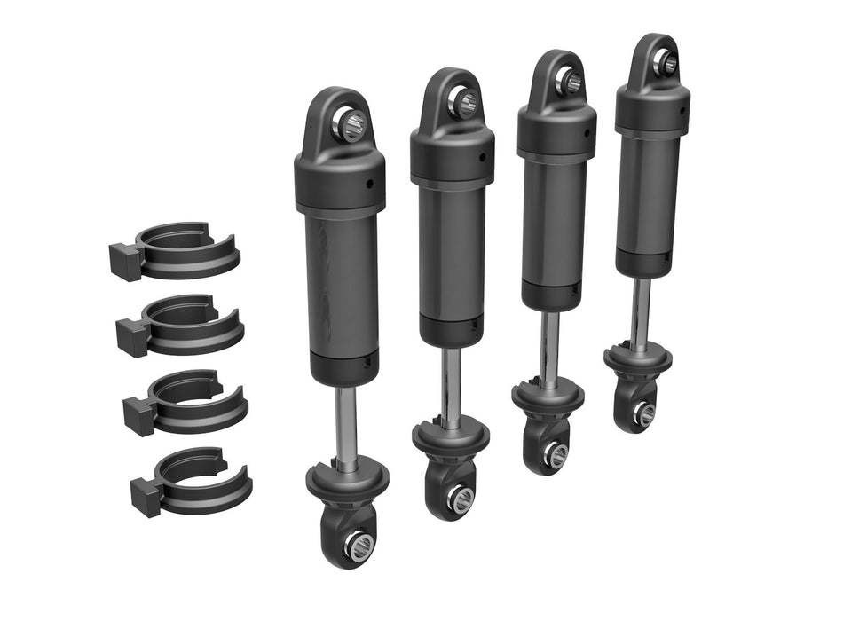 Traxxas TRX-4M Assembled Aluminum GTM Shocks Dark Titanium (Set of 4) - 9764-GRAY