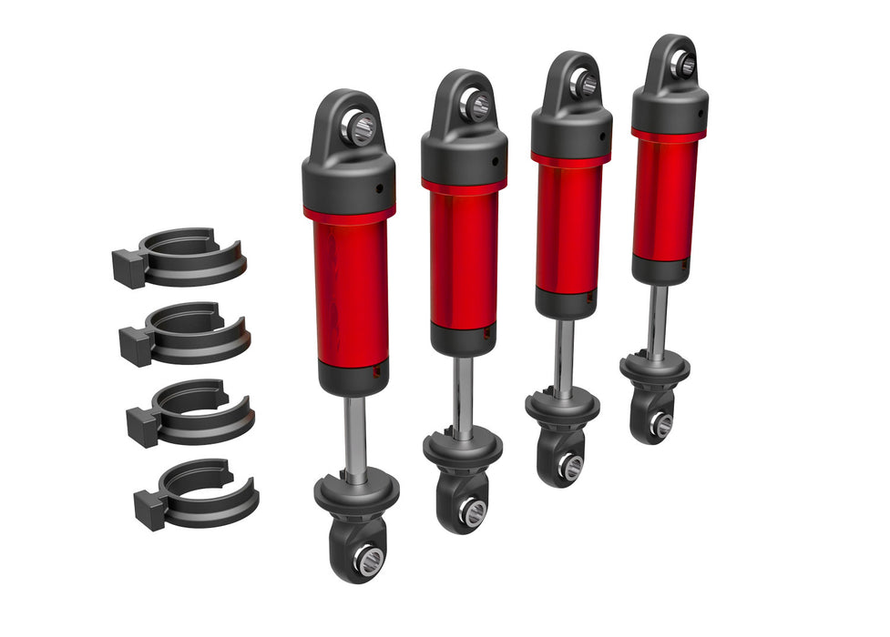 Traxxas TRX-4M Assembled Aluminum GTM Shocks Red (Set of 4) - 9764-RED