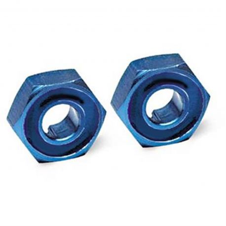 Traxxas Hex Hubs Blue Aluminum (2) - 1654X