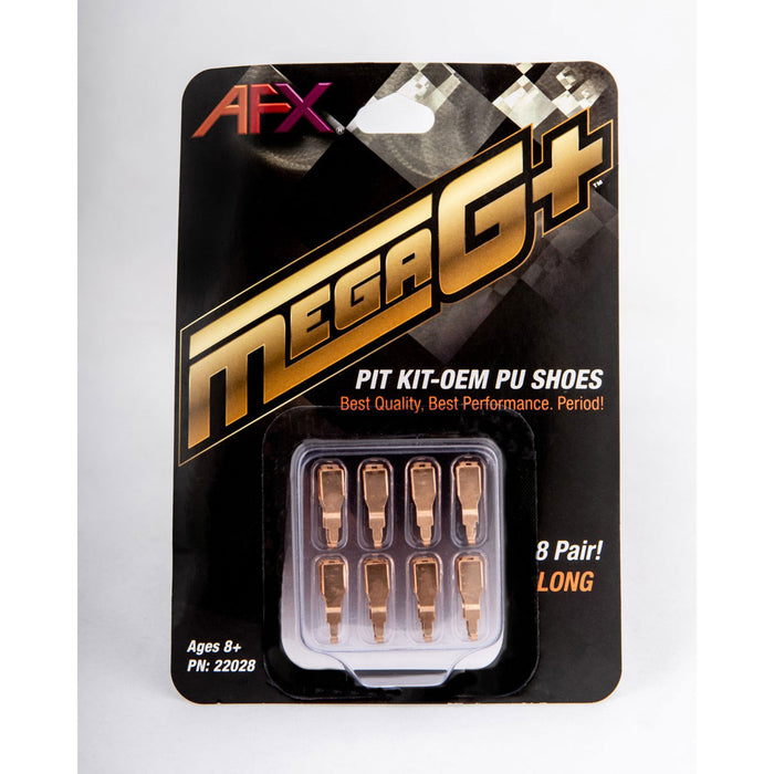 AFX/Racemasters Mega G+ Pit Kit PU Shoes - Long - AFX22028