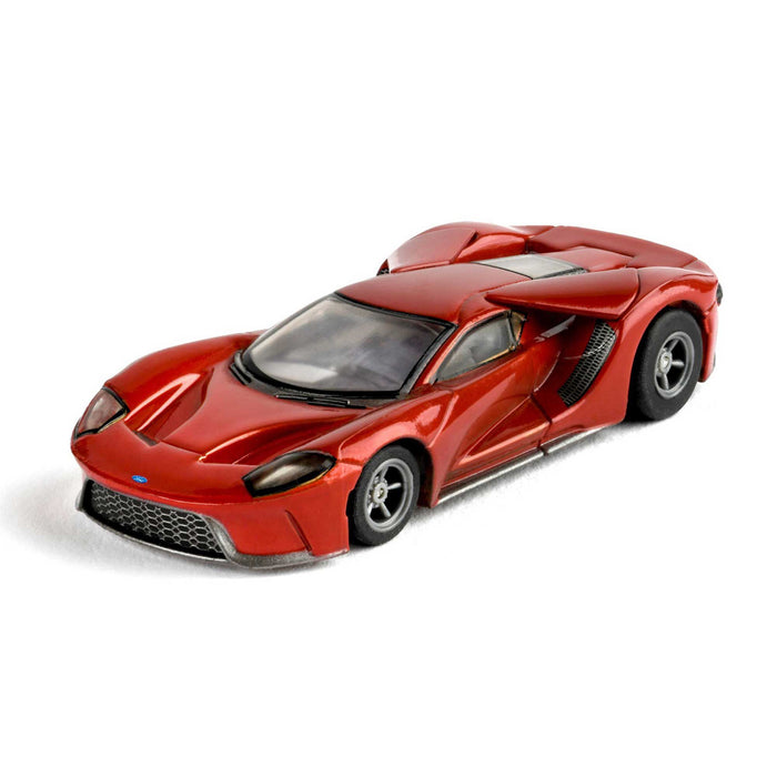 AFX/Racemasters Ford GT Slot Car - Liquid Red - AFX22030