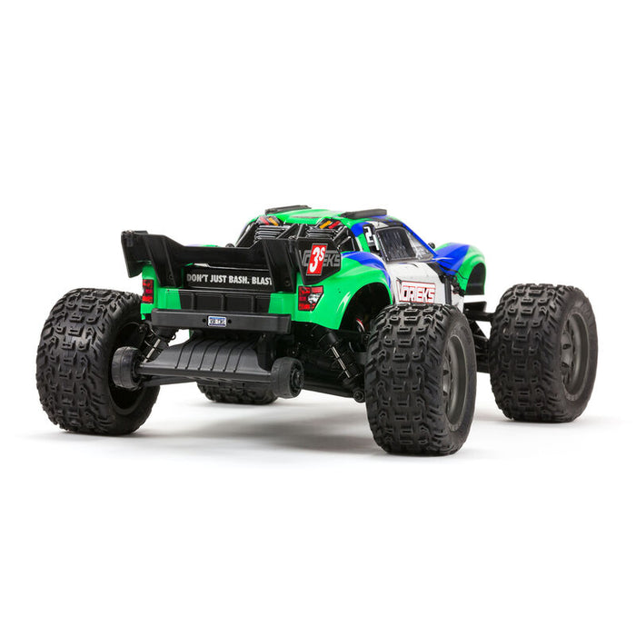 Arrma 1/10 VORTEKS 4X4 3S BLX Stadium Truck RTR Green - ARA4305V3T3