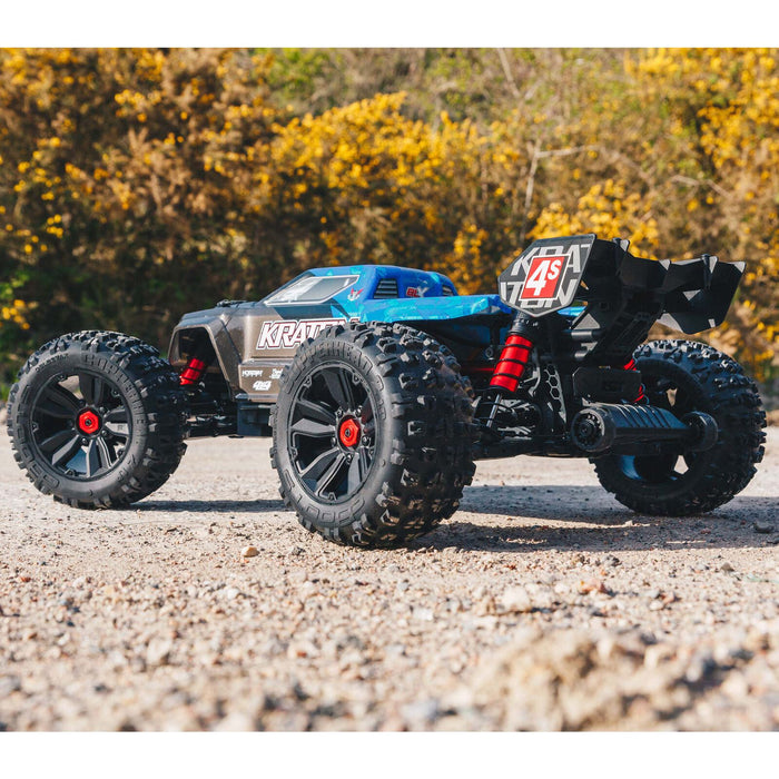 Arrma 1/10 Kraton 4X4 4S V2 BLX RTR Monster Truck (Blue)