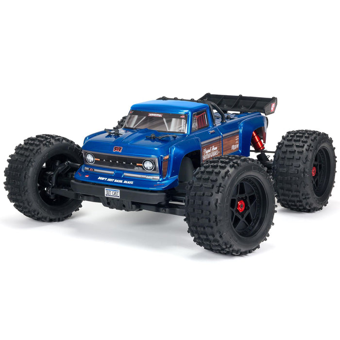 Arrma 1/10 Outcast 4X4 4S V2 BLX RTR Stunt Truck (Blue)