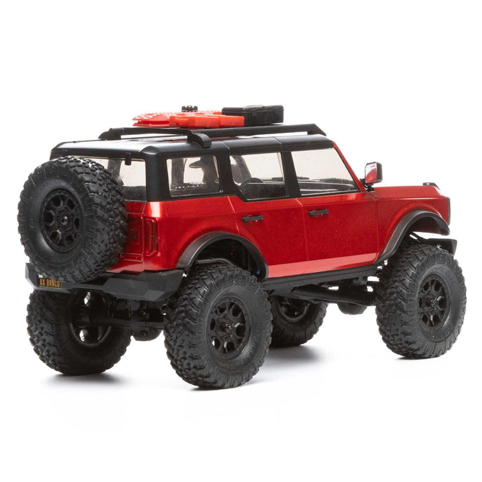Axial SCX24 2021 Ford Bronco 1/24 RTR 4WD Rock Crawler (Red) - AXI00006T1