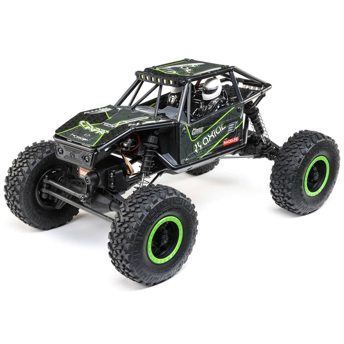 Axial 1/18 UTB18 Capra 4WD Unlimited Trail Buggy RTR (Black/Green) - AXI01002T1