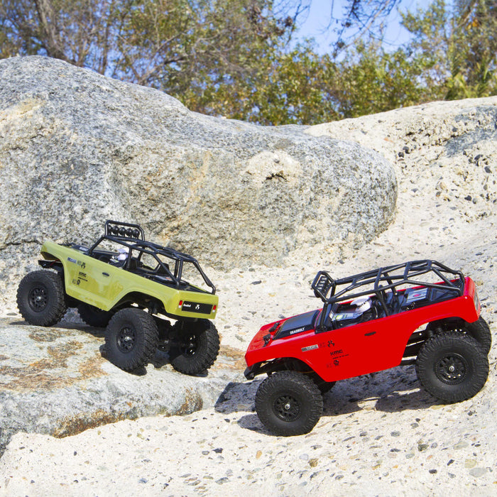 Axial SCX24 Deadbolt 1/24 Scale 4WD RTR Rock Crawler (Red) - AXI90081T1