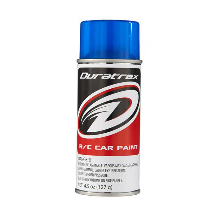 Duratrax Polycarb Spray, Candy Blue, 4.5 oz - DTXR4272