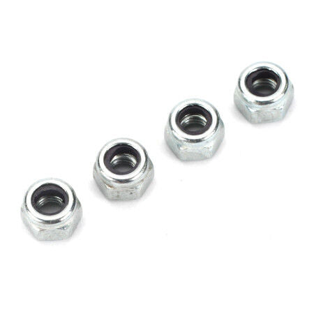 Dubro Products Insert Lock Nuts, Nylon, 3mm - DUB2101