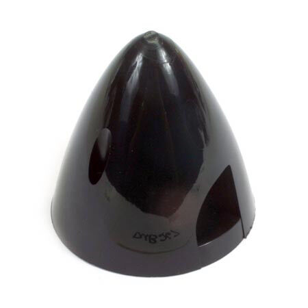 Dubro Products 4 Pin Spinner,1-3/4",Black - DUB267