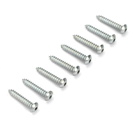 Dubro Products Button Head Screws, 2 x 1/2" (8) - DUB526