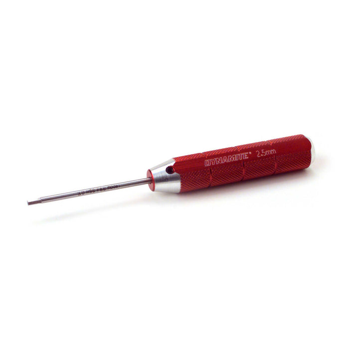 Dynamite Machined Hex Driver, Red: 2.5mm - DYN2902