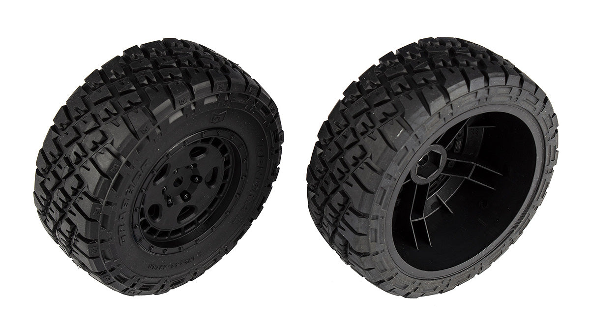 Team Associated Pro4 SC10 Off-Road Tires and Fifteen52 Wheels, Mounted - ASC25860