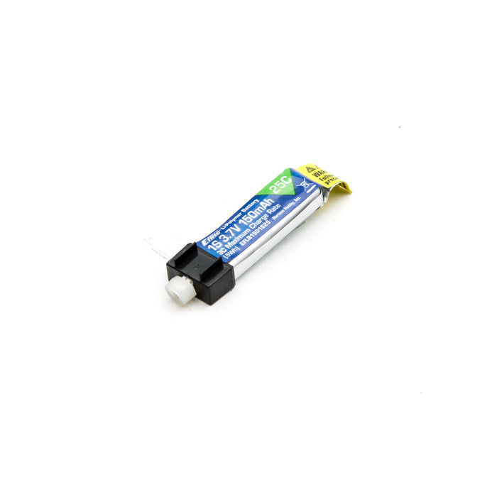 E-Flite 150mAh 1S 3.7V 25C LiPo Battery: PH 1.5 (Ultra Micro) - EFLB1501S25