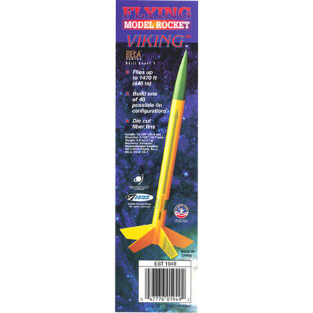 Estes Viking Model Rocket Kit, Skill Level 1 - EST1949