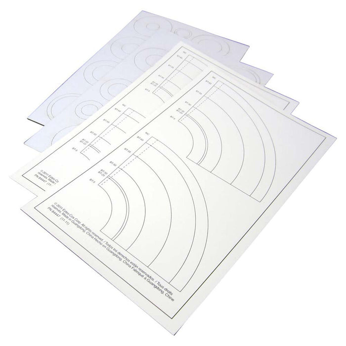 Estes Laser Cut Centering Rings Paper Adapters (4) - EST3179