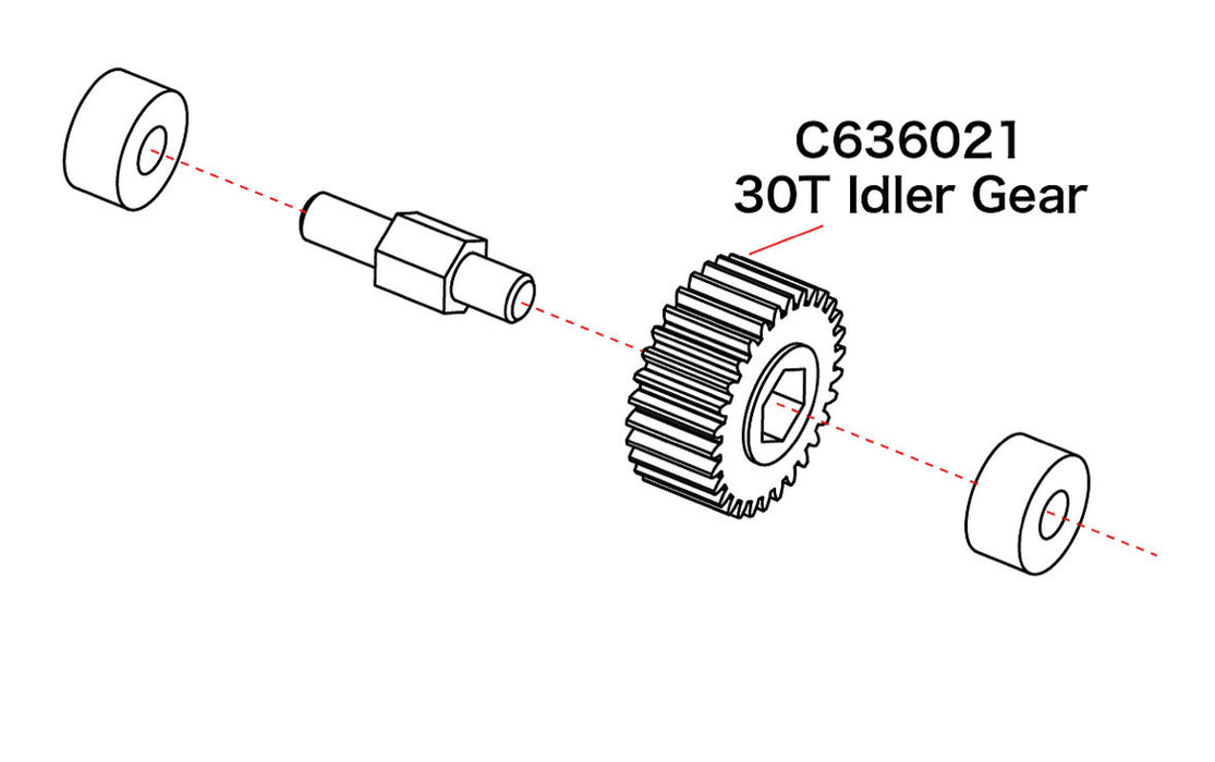 Panda Hobby 30T Idler Gear - PHTC636021