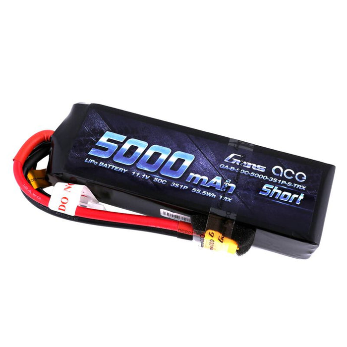 Gens Ace 11.1V 5000mAh 3S 60C LiPo Battery: XT60 - GEA50003S60SX