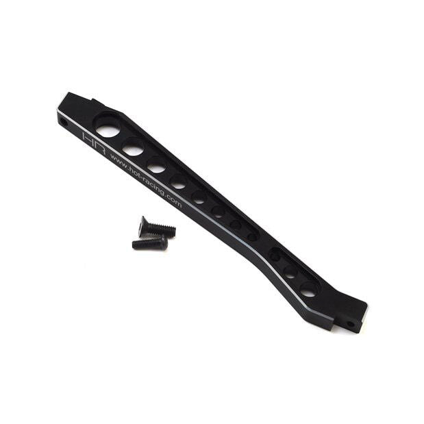 Hot Racing Aluminum Front Chassis Brace (Black): LP Talion 133mm - HRAAON28CT01