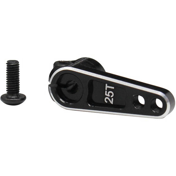 Hot Racing Aluminum 5 mm Off set servo arm 25 Spline - HRASH25TH01