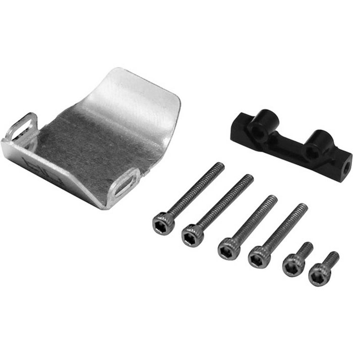 Hot Racing Stainless Steel Front/Rear Axle Skid Plate: SCX24 - HRASXTF331CF