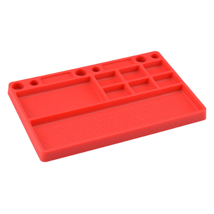 JConcepts Rubber Parts Tray, Red - JCO25507