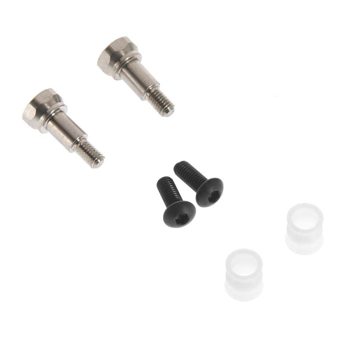 Jconcepts Fin Titanium Shock Stand-Offs with Bushing, Short - JCO2599T