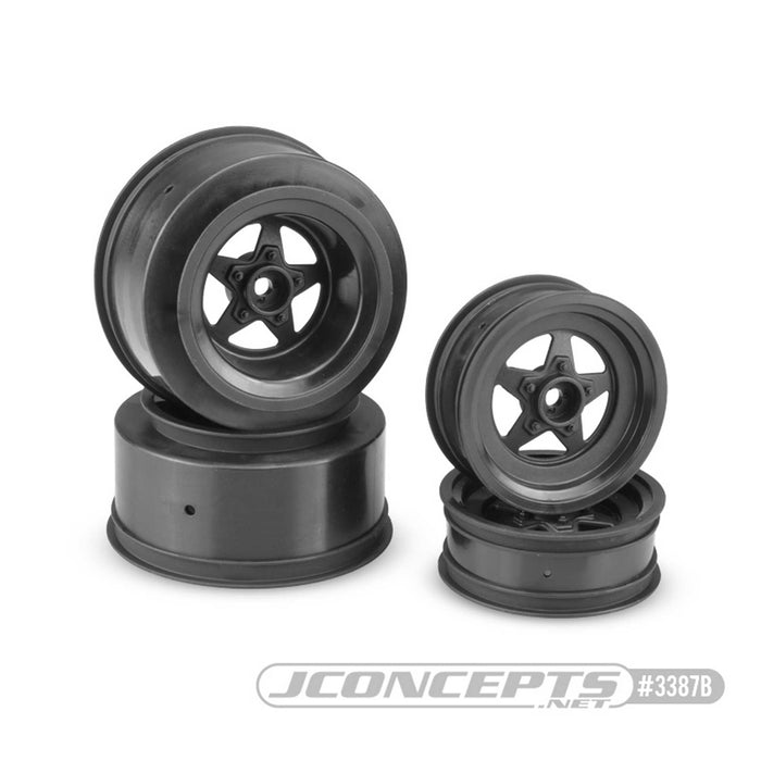 Jconcepts Startec Street Eliminator Wheel, Black: SLH, SLH 4x4 - JCO3387B
