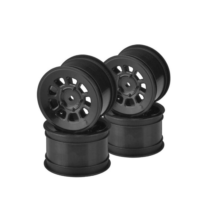 Jconcepts 9-Shot 2.2" Rear Wheel, Black (4) - JCO3398B
