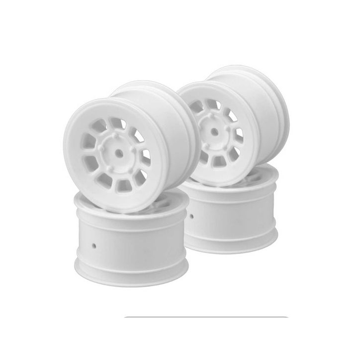 Jconcepts 9-Shot 2.2" Rear Wheel, White (4) - JCO3398W