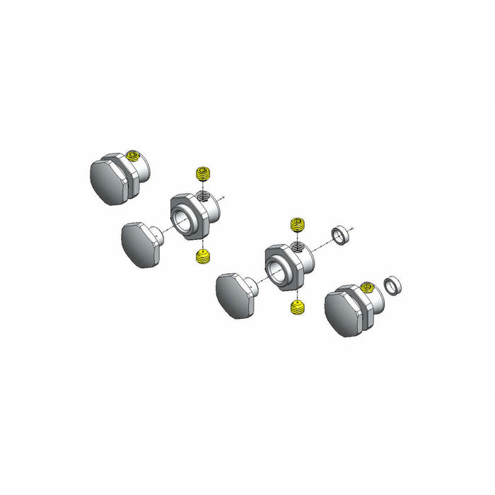 MIP 17mm Hex Adapter Kit: Slash 4x4 - MIP10115