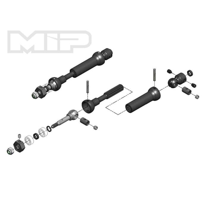 MIP CVD Drive Kit Rear 87mm - 112mm with 5mm Bearing - MIP18140