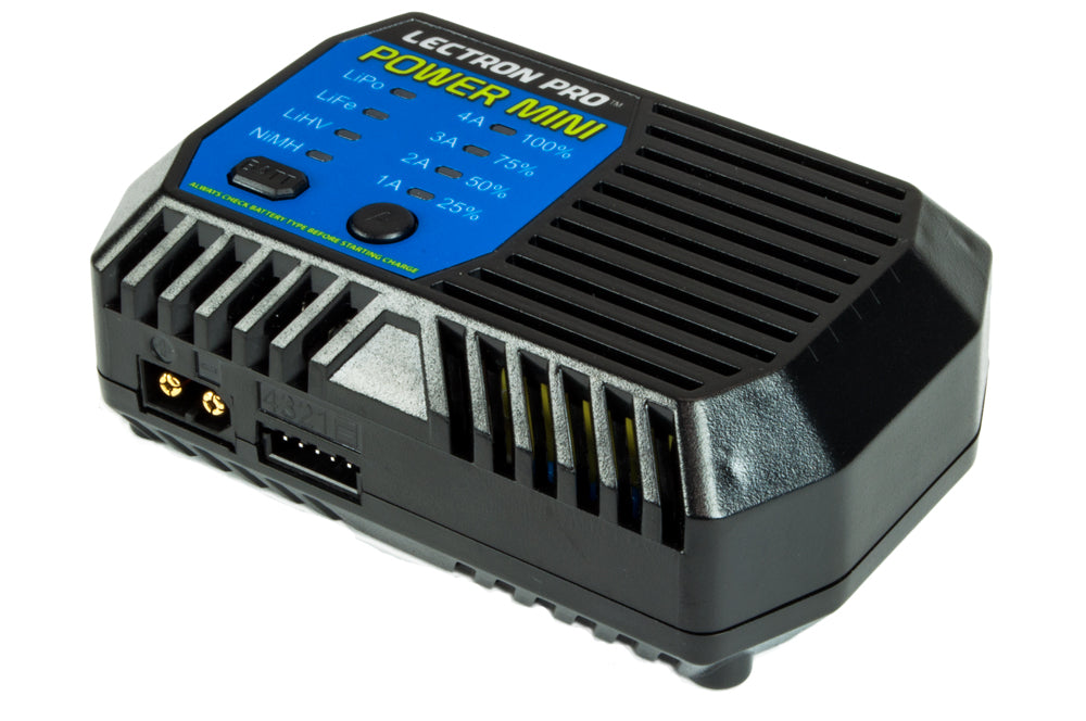 Lectron Pro Power Mini 2S-4S 50W 4A Multi-Chemistry Balancing Charger - POWER-MINI