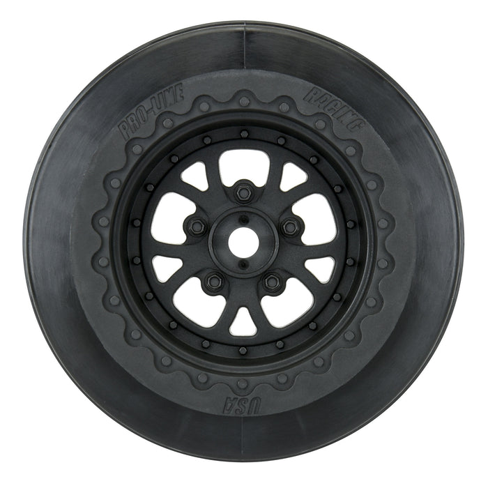 Pro-Line Pomona Drag Spec 2.2 3.0", Black: Slash 2WD Rear, 4x4 F/R - PRO277603