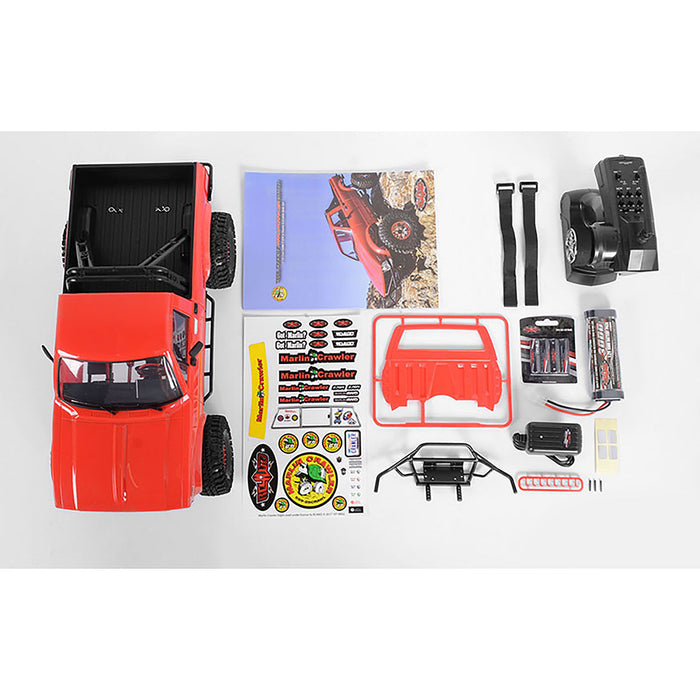 RC4WD 1/10 Trail Finder 2 Marlin 4WD Crawler Edition Truck Brushed RTR, Mojave II Body - Z-RTR0034