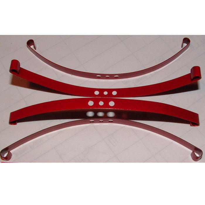 RC4WD Red Super Soft Flex Leaf Springs (4) - RC4ZS0570