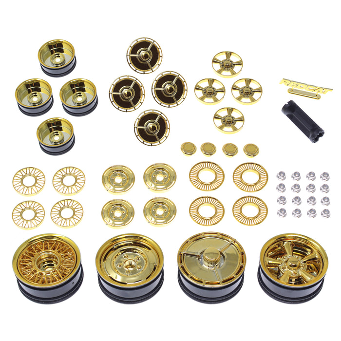 Redcat Racing Gold Mod Wheels Set - RER14736
