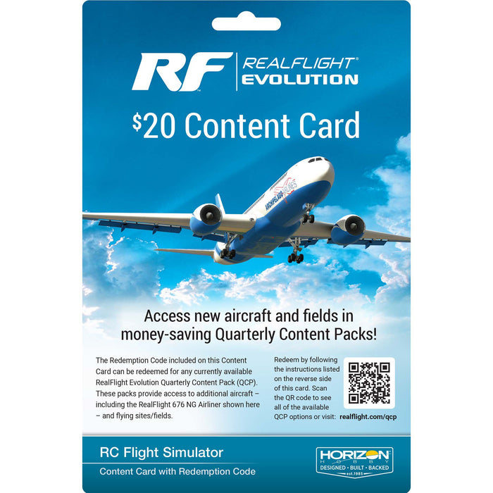 RealFlight Content Card $20 - RFL2002