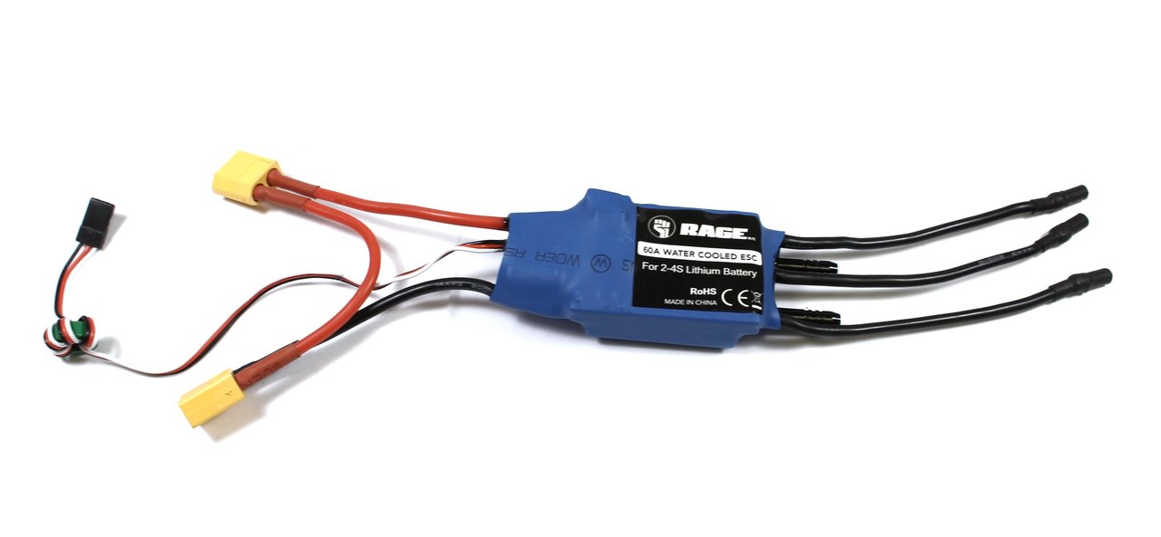 Rage RC Velocity 800 BL 60A Water-Cooled Brushless ESC RGRB1267