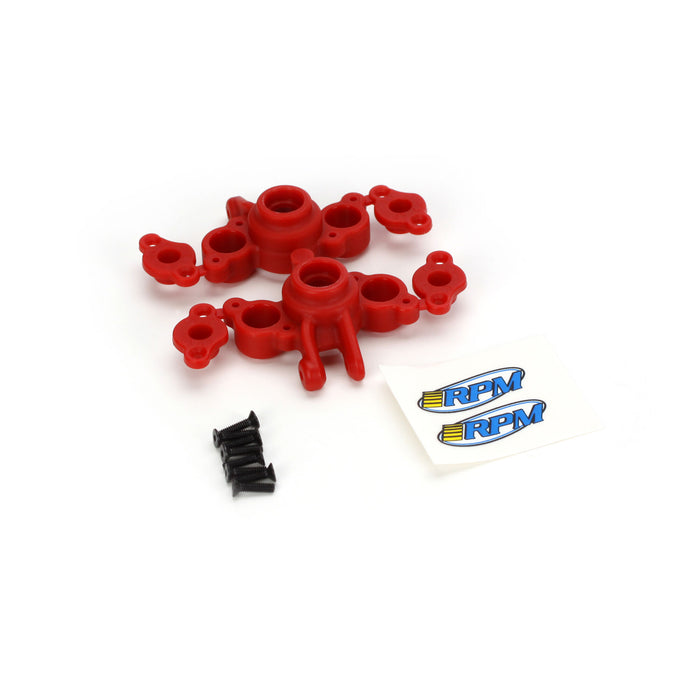 RPM Axle Carriers, Red: 1/16 EVR/SLH - RPM73169