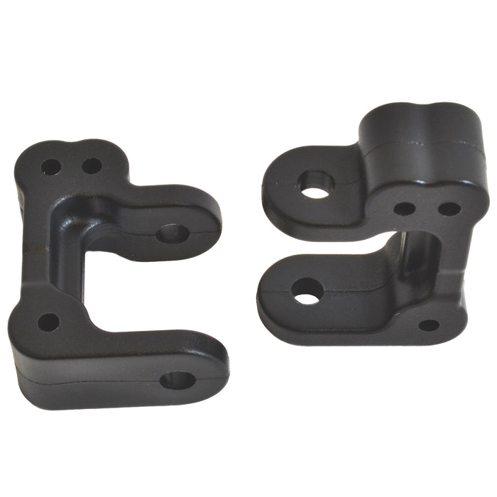 RPM Heavy Duty Caster Blocks, Black (2): Torment 2WD, Ruckus 2WD, Circuit 2WD, Boost 2WD, AMP 2WD, Brutus - RPM73442