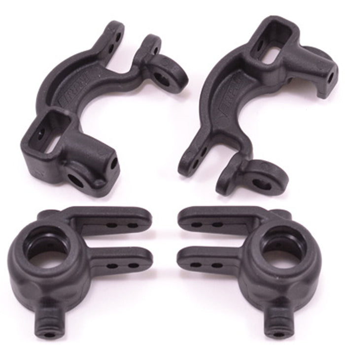 RPM Caster & Steering Blocks Black: Slash 4X4, Stampede 4X4 (2) - RPM73592