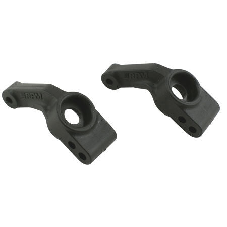 RPM 2WD Slash/Rustler/Stampede/Bandit Rear Bearing Carriers (Pair) (Black) - RPM80382