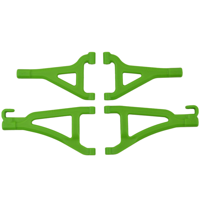 RPM Front Upper & Lower A-Arms, Green: 1/16 Grave Digger - RPM80694